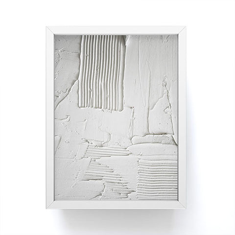 Alyssa Hamilton Art Relief 3 an abstract textured Framed Mini Art Print