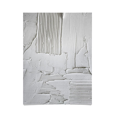 Alyssa Hamilton Art Relief 3 an abstract textured Poster