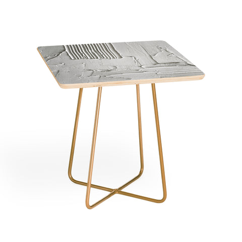 Alyssa Hamilton Art Relief 3 an abstract textured Side Table