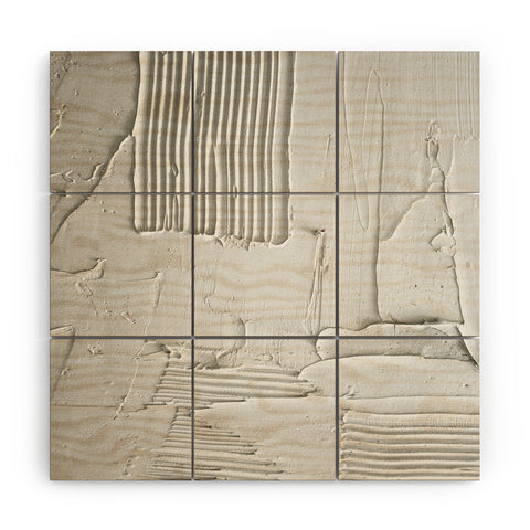 Alyssa Hamilton Art Relief 3 an abstract textured Wood Wall Mural