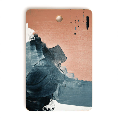 Alyssa Hamilton Art Renew a minimal abstract piece Cutting Board Rectangle