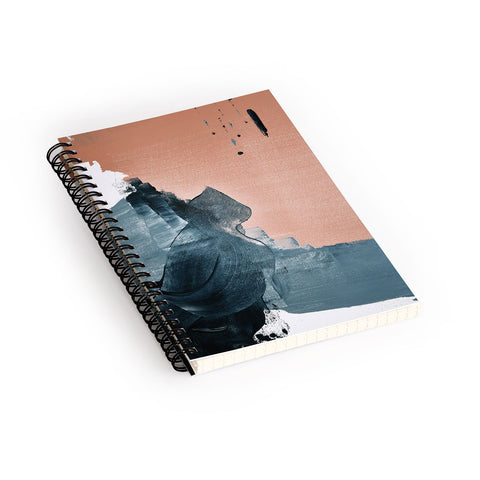 Alyssa Hamilton Art Renew a minimal abstract piece Spiral Notebook