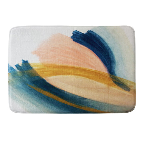 Alyssa Hamilton Art Slow as the Mississippi Memory Foam Bath Mat