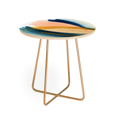 Alyssa Hamilton Art Slow as the Mississippi Round Side Table