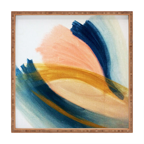 Alyssa Hamilton Art Slow as the Mississippi Square Tray