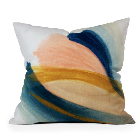Alyssa Hamilton Art Slow as the Mississippi Throw Pillow