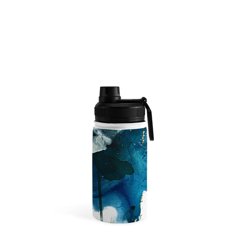 Alyssa Hamilton Art Untamed a minimal abstract Water Bottle