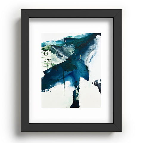 Alyssa Hamilton Art Untamed a minimal abstract Recessed Framing Rectangle