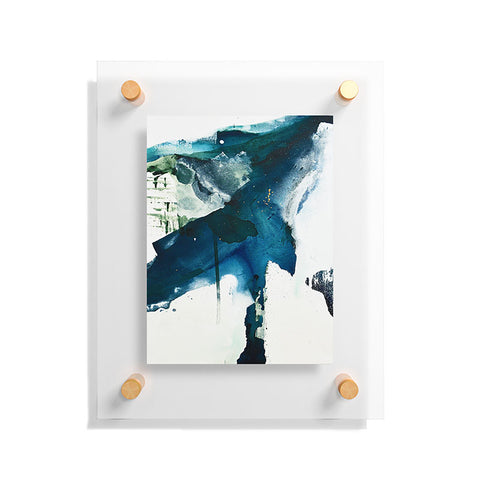 Alyssa Hamilton Art Untamed a minimal abstract Floating Acrylic Print