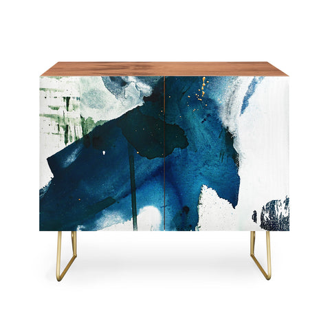 Alyssa Hamilton Art Untamed a minimal abstract Credenza