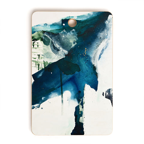 Alyssa Hamilton Art Untamed a minimal abstract Cutting Board Rectangle