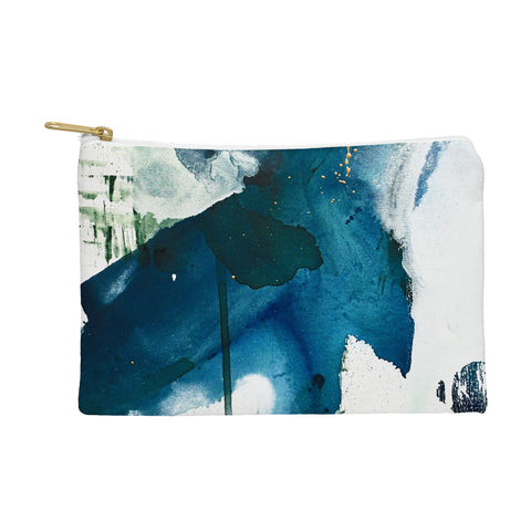 Alyssa Hamilton Art Untamed a minimal abstract Pouch