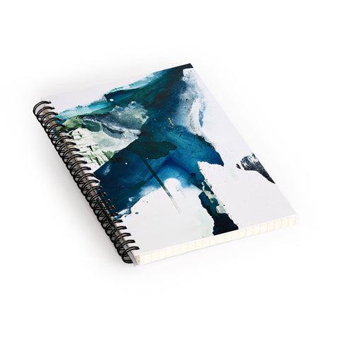 Alyssa Hamilton Art Untamed a minimal abstract Spiral Notebook