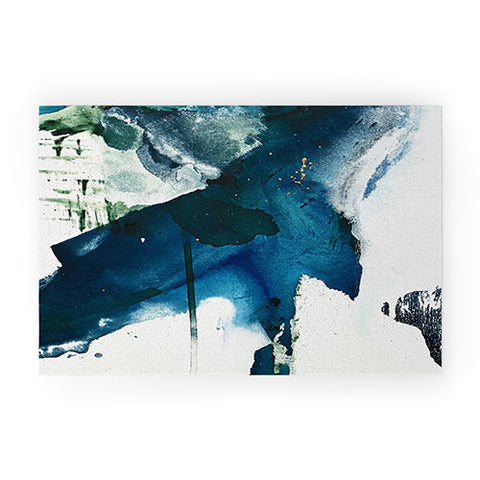 Alyssa Hamilton Art Untamed a minimal abstract Welcome Mat