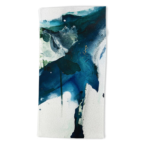 Alyssa Hamilton Art Untamed a minimal abstract Beach Towel