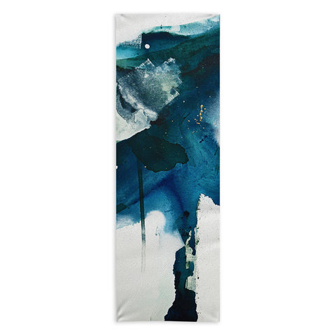 Alyssa Hamilton Art Untamed a minimal abstract Yoga Towel