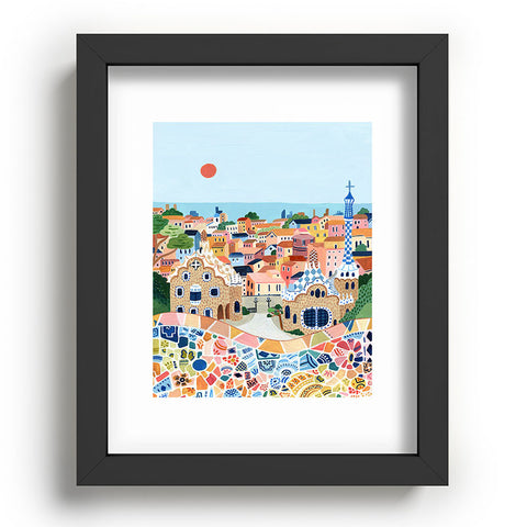 Ambers Textiles Barcelona I Recessed Framing Rectangle