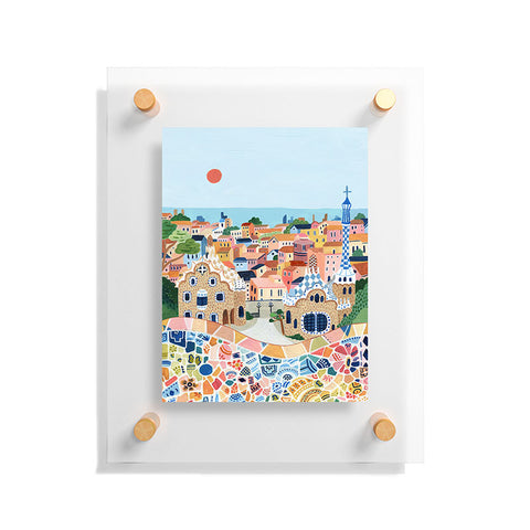 Ambers Textiles Barcelona I Floating Acrylic Print