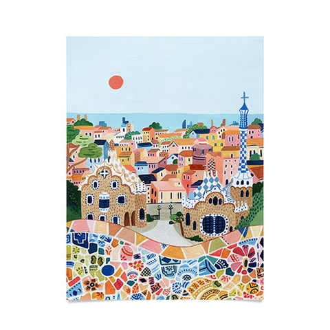 Ambers Textiles Barcelona I Poster