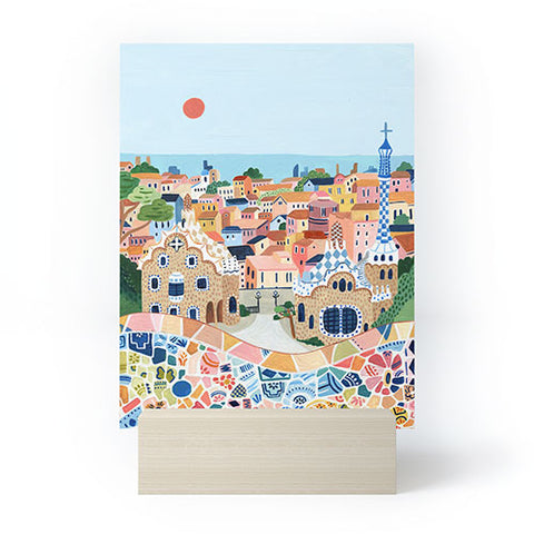 Ambers Textiles Barcelona I Mini Art Print
