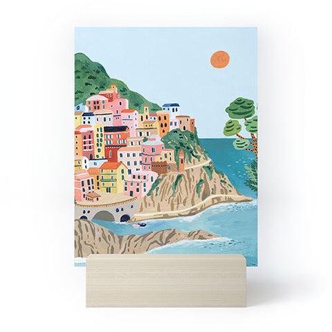 Ambers Textiles Cinque Terre Mini Art Print
