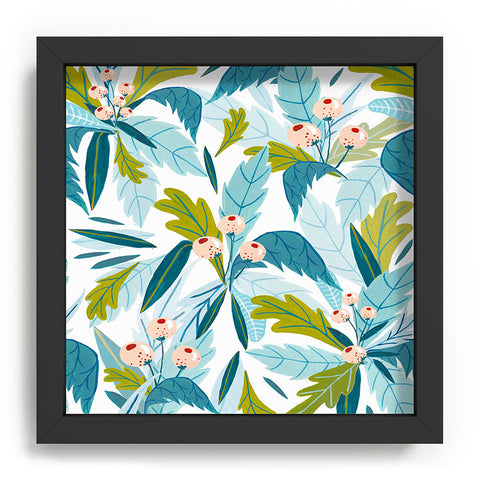 Ambers Textiles Folk Florals Recessed Framing Square
