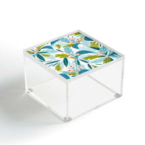 Ambers Textiles Folk Florals Acrylic Box