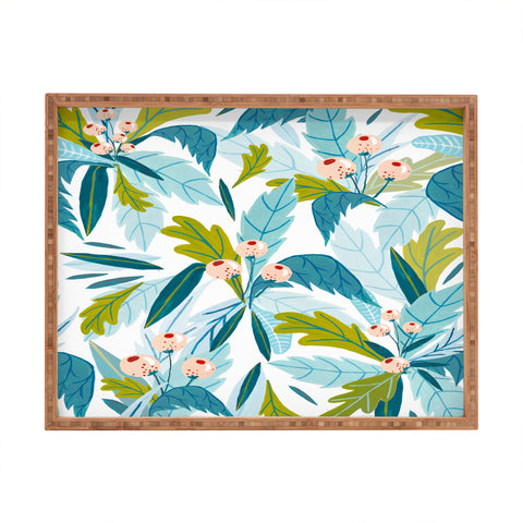 Ambers Textiles Folk Florals Rectangular Tray