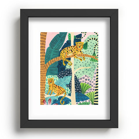 Ambers Textiles Jungle Cheetahs Recessed Framing Rectangle