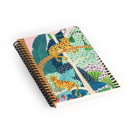 Ambers Textiles Jungle Cheetahs Spiral Notebook