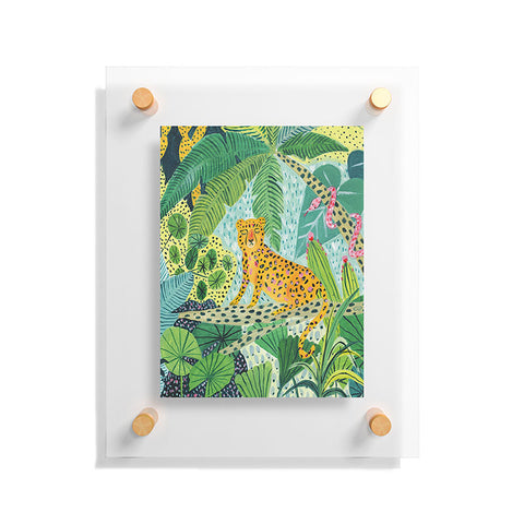 Ambers Textiles Jungle Leopard Floating Acrylic Print