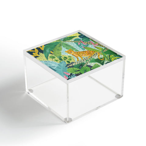 Ambers Textiles Jungle Leopard Acrylic Box