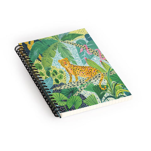 Ambers Textiles Jungle Leopard Spiral Notebook