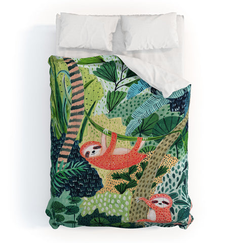 Ambers Textiles Jungle Sloth Comforter