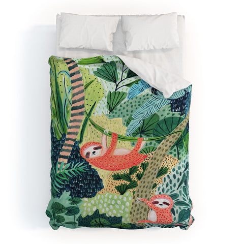 Ambers Textiles Jungle Sloth Duvet Cover