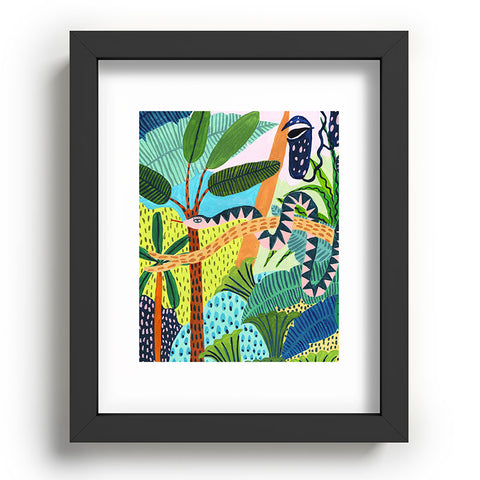 Ambers Textiles Jungle Snake Recessed Framing Rectangle