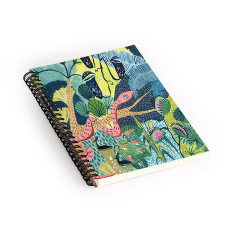 Ambers Textiles Jungle Snakes Spiral Notebook