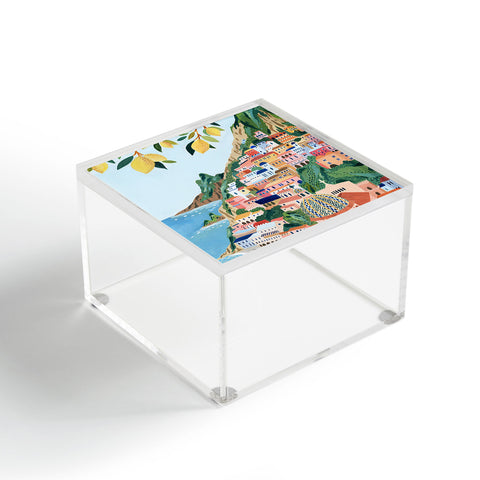 Ambers Textiles Positano Italy Acrylic Box