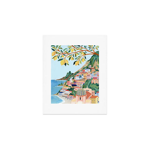Ambers Textiles Positano Italy Art Print