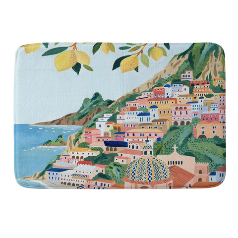 Ambers Textiles Positano Italy Memory Foam Bath Mat