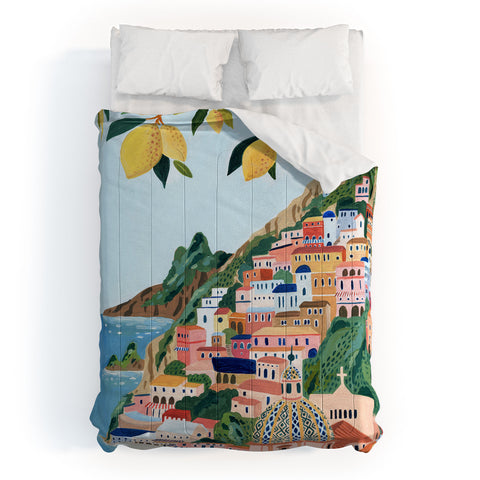 Ambers Textiles Positano Italy Comforter