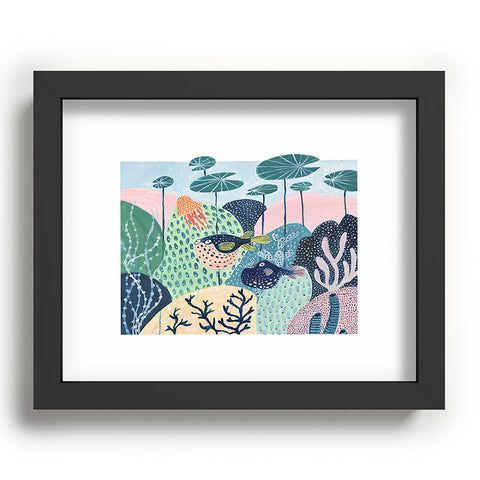 Ambers Textiles Puffer Fish Recessed Framing Rectangle