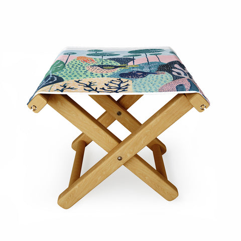 Ambers Textiles Puffer Fish Folding Stool