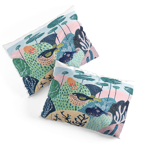 Ambers Textiles Puffer Fish Pillow Shams