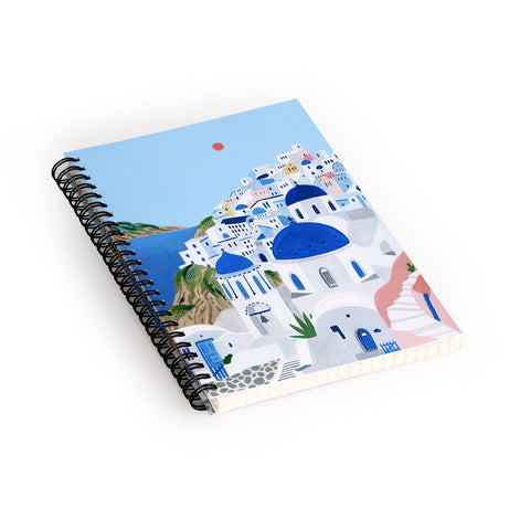Ambers Textiles Santorini Spiral Notebook