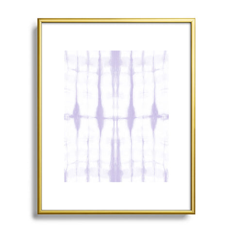 Amy Sia Agadir 2 Pastel Purple Metal Framed Art Print