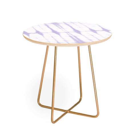 Amy Sia Agadir 2 Pastel Purple Round Side Table