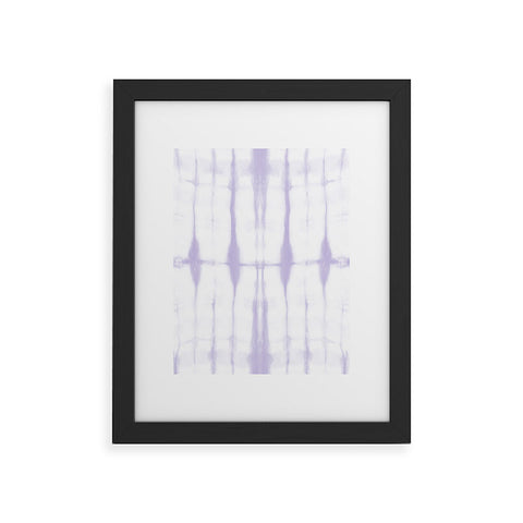 Amy Sia Agadir 2 Pastel Purple Framed Art Print