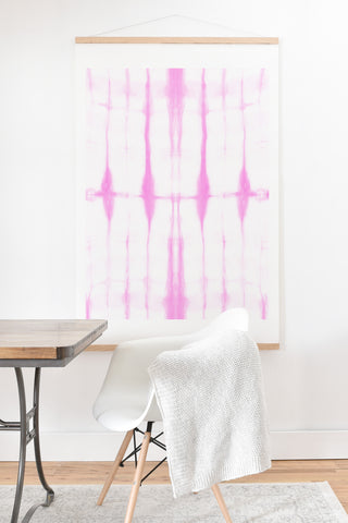 Amy Sia Agadir 2 Pink Art Print And Hanger