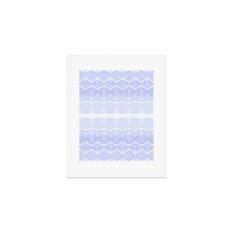 Amy Sia Agadir 3 Pastel Blue Art Print